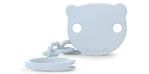 Клипса с цепочкой для пустышки Suavinex Bear Wild 309132 BU