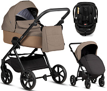 Детская коляска Tutis Leo 3 Plus 3 в 1 с автокреслом Beno Black 1582262 Towny