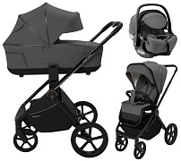 Коляска 3 в 1 Sweet Baby SBL Elegante Therma + автокресло Premier Grey Dark Grey