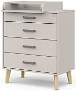 Детский пеленальный комод Атон Gall 804 с органайзером кашемир