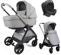 Коляска Chicco Bellagio 3 в 1 с автокреслом Kory Plus Black Satin Lunar Rock