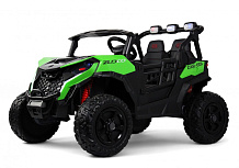 Детский электромобиль RiverToys K555KK 4WD 24V K555KK-BUGGY-GREEN/зеленый