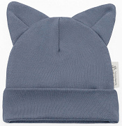 Чепчик (шапочка) AmaroBaby Nature essence cat ЧЗ серый 44