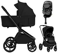 Коляска 3 в 1 Sweet Baby SBL Orso New + автокресло Premier Plus Grey New Black