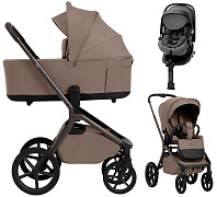 Коляска 4 в 1 Sweet Baby SBL Orso New + автокресло Premier Plus Grey New Dark Beige