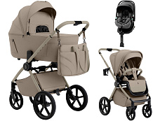 Коляска 4 в 1 Sweet Baby SBL Elegante Therma Colore 2.0 и автокресло Premier Plus Grey Champagne Beige