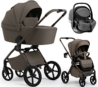 Коляска 3 в 1 Sweet Baby SBL Elegante Pro + автокресло Premier Grey Beige