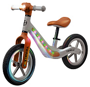 Двухколесный беговел AmaroBaby Twinkle серый/коричневый