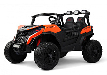 Детский электромобиль RiverToys K555KK 4WD 24V K555KK-BUGGY-ORANGE/оранжевый
