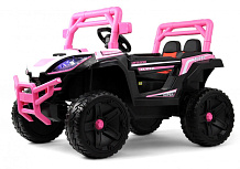 Детский электромобиль RiverToys L888LL розовый