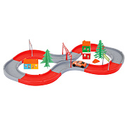 Игровой набор Pilsan Автотрек Limitless Road 29 эл.