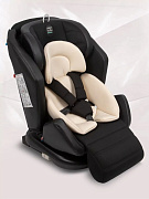 Автокресло детское AmaroBaby Favorite ISOFIX, 0+/1/2/3 чёрный/бежевый
