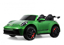 Детский электромобиль RiverToys Porsche 911 GT3 Y911YY Y911YY-GREEN-GLANEC/зеленый глянец