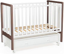 Детская кроватка Bebizaro Heirloom New маятник универсальный с ящиком WHITE/CACAO