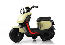 Детский электромобиль RiverToys G888GG молочный