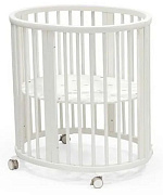 Детская кроватка Стокке Слипи Мини В3 Stokke Sleepi Mini V3 Белый