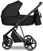 Детская коляска Roan Sol Vintage Luxury 2 в 1 VIN 05/CB Caviar Black/Nickel/руч.Black
