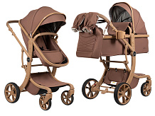 Коляска трансформер Aimile Adventurer ткань Мокко