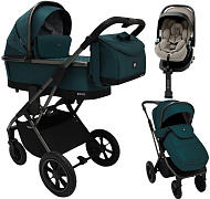 Коляска 4 в 1 Sweet Baby Rocco Air + автокресло Premier Plus Begie Green (Air)