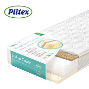 Детский матрас Plitex Eco Flex Cotton 1190х600х120 ЭКХк-01