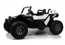 Детский электромобиль RiverToys A707AA LUX 4WD белый Spider