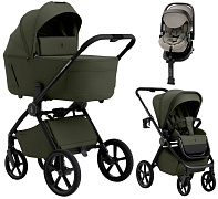 Коляска 4 в 1 Sweet Baby SBL Elegante Therma Colore + автокресло Premier Plus Begie Green