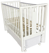 Детская кроватка Кедр Lada универсальный маятник белый