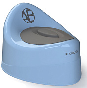 Горшок детский AmaroBaby Fort с крышкой голубой