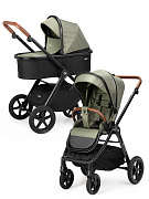 Детская коляска 2 в 1 Tomix Eclipse HP-621A Olive