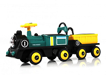 Детский электромобиль RiverToys K008AM зеленый