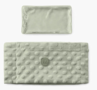 Анти-коликовая гелевая грелка Happy Baby Fusion Care с чехлом light green