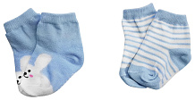 Набор носочков Uviton Зайчик голубой 2 пары 0174 ЧЗ 56