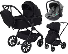 Детская коляска Rant Moss 3 в 1 с автокреслом Miro Olive Black