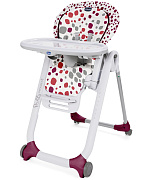 Стульчик для кормления Chicco Polly Progres5 Cherry