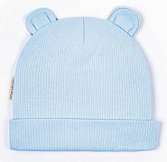 Чепчик (шапочка) AmaroBaby Fashion bear ЧЗ голубой 40