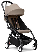 Коляска прогулочная Stokke YOYO3 рама чёрная Black Taupe