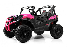Детский электромобиль RiverToys K777KK LUX 4WD PINK/розовый
