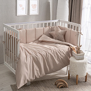 Комплект в кроватку Perina Teddy Sateen Collection 6 пр. песочный