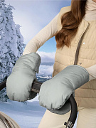 Муфты на ручку коляски AmaroBaby Mitts серый