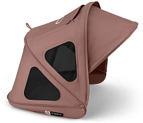 Капюшон от солнца и москитная сетка для коляски Bugaboo Dragonfly breezy sun canopy GTD Пыльно-розовый (Dusty Pink)