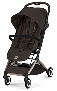 Прогулочная коляска Cybex Orfeo TPE 2026 Chocolate Brown с бампером и дождевиком