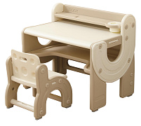 Стол-парта UNIX Kids 2 в 1 Sand