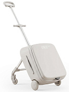 Детский чемодан-каталка UNIX Kids Коляска Stroller Classic бежевый