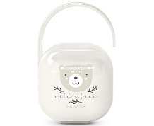Футляр для пустышек Suavinex Wild с ручкой для подвешивания 309136 BG