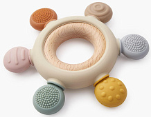 Прорезыватель Happy Baby силиконовый 20037 sand