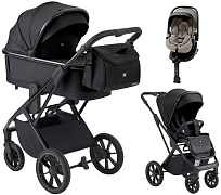 Коляска 3 в 1 Sweet Baby SBL Massimo + автокресло Premier Plus Begie Black