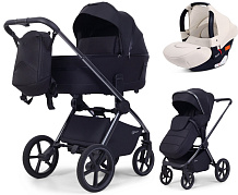 Детская коляска Rant Falcon Soft Therm 3 в 1 с автокреслом Cruise Beige Black
