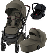 Коляска 3 в 1 Britax Roemer Smile 5Z LUX и автокресло Osann Cuddle Carbon Urban Olive