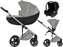Детская коляска Anex Mev 3 в 1 без рюкзака и автокресло Biuco BC100B Kite
