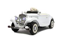 Детский электромобиль RiverToys Mercedes-Benz Typ 540K белый